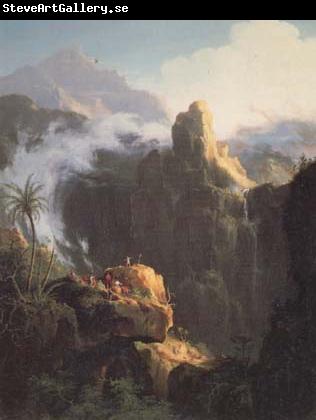 Thomas Cole Landscape Composition Saint John in the Wilderness (mk13)